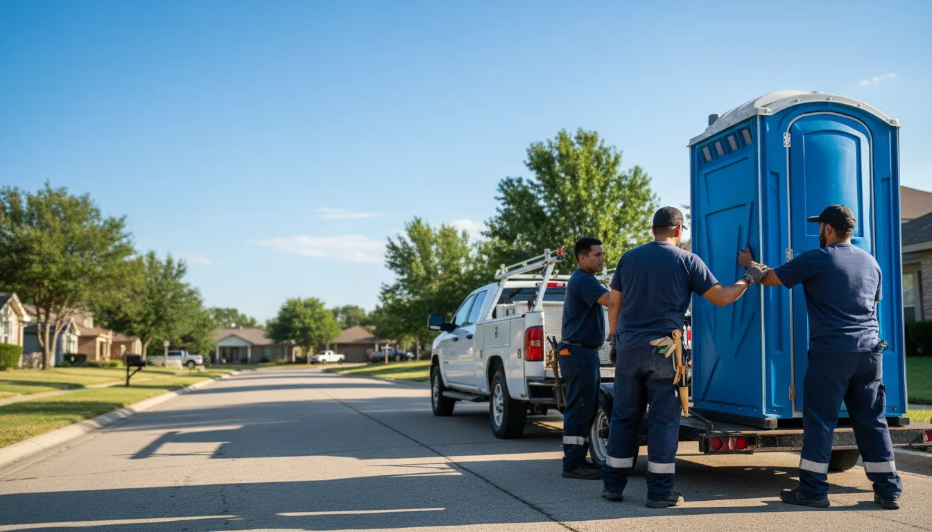Portable Toilet Rental in Downsville, LA near me